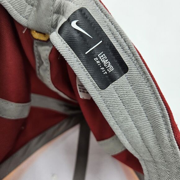 USC Trojans Hat Cap Adult Nike Dri-Fit Legacy91 Juju Watkins Burgundy Gold - Picture 6 of 8